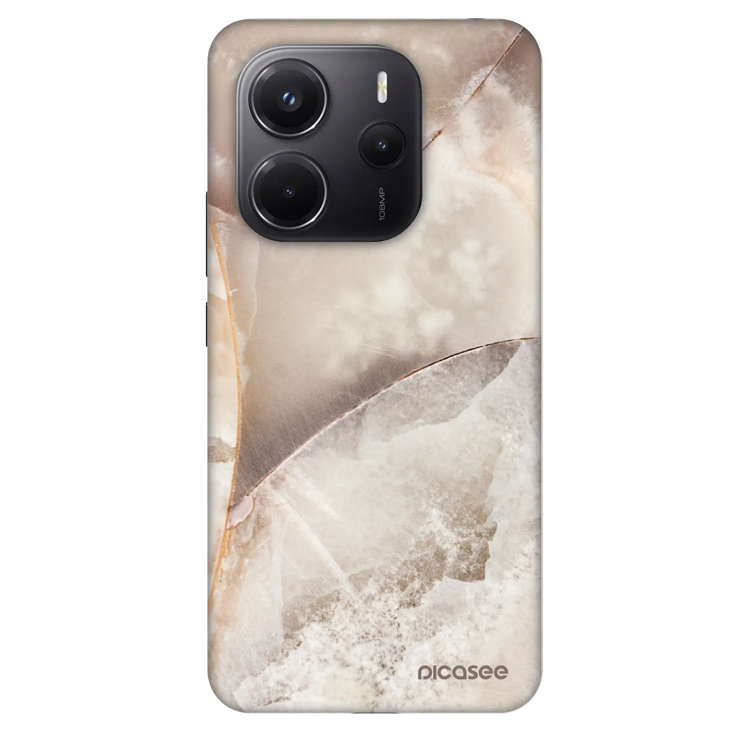 Picasee Fashion Case pro Xiaomi Redmi Note 14 4G - Cream marble