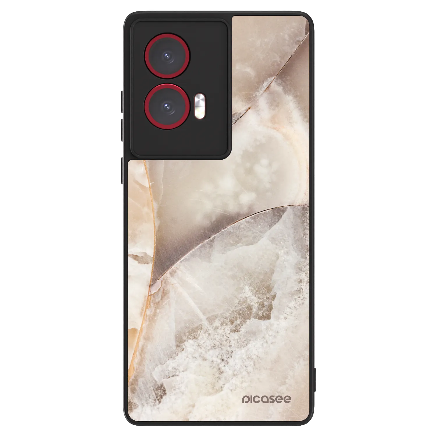 Picasee ULTIMATE CASE pro Motorola Edge 50 Fusion - Cream marble