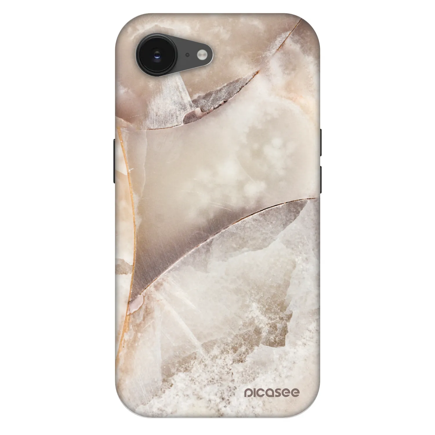 Picasee Fashion Case MagSafe Apple iPhone 17e - Cream marble
