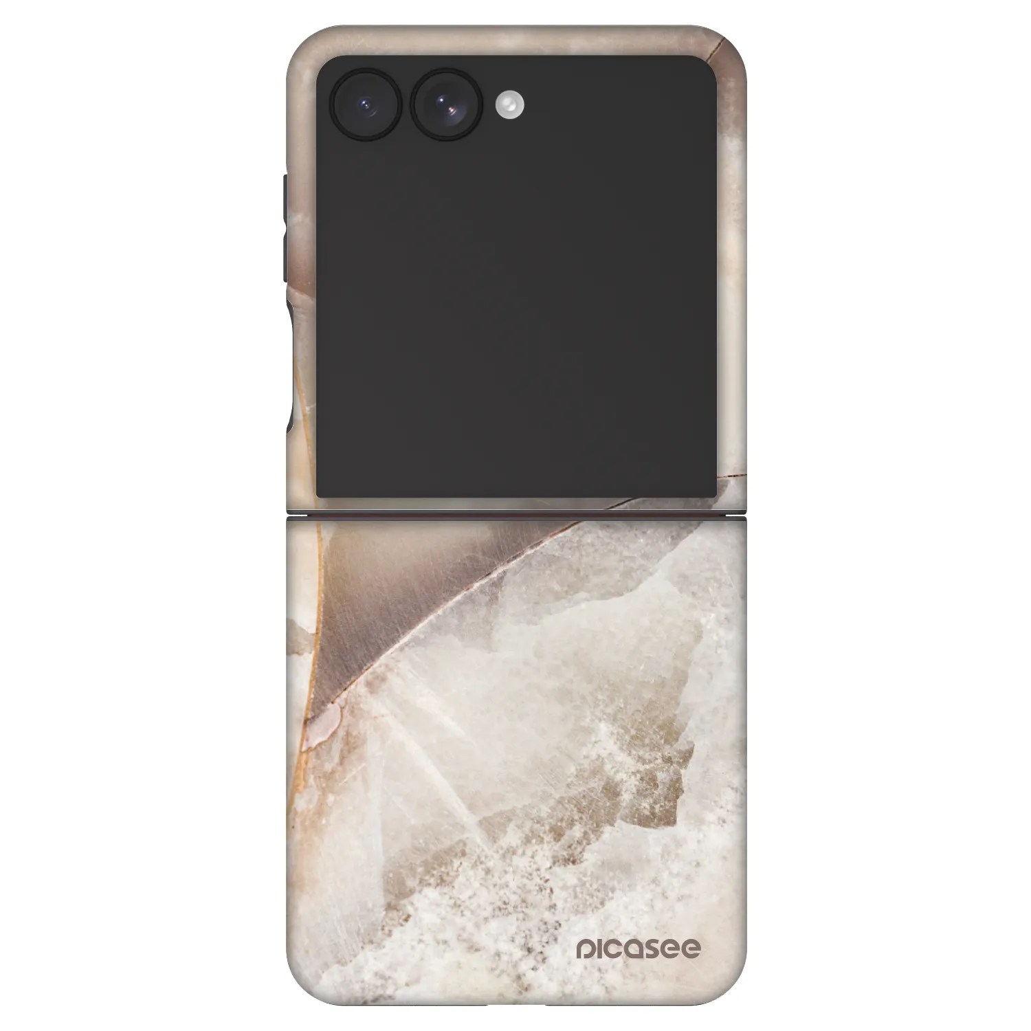 Picasee Fashion Case pro Samsung Galaxy Z Flip7 5G - Cream marble
