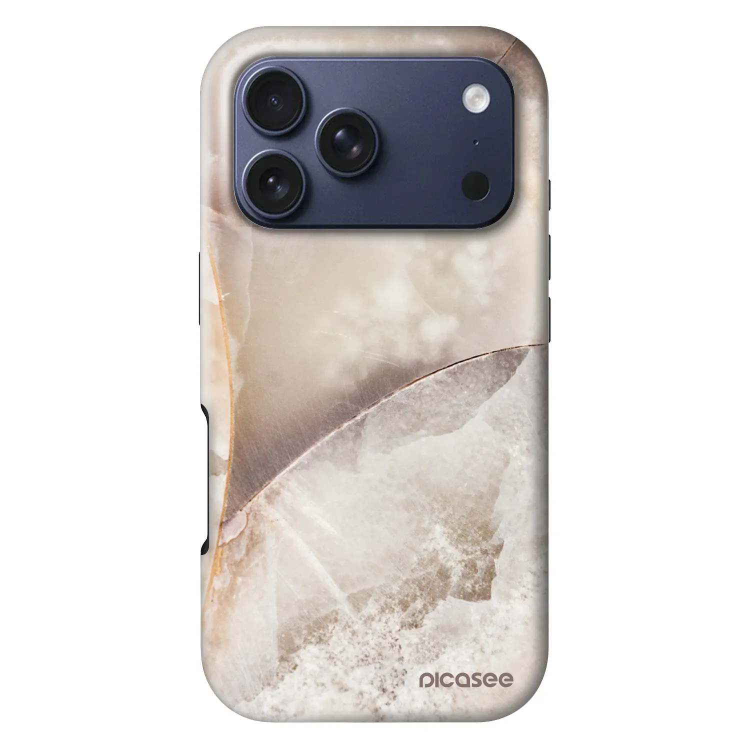 Picasee Fashion Case MagSafe Apple iPhone 18 Pro - Cream marble