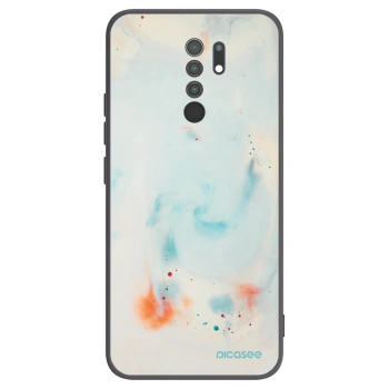 Picasee silikonový černý obal pro Xiaomi Redmi 9 - Splash