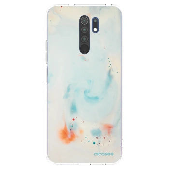 Picasee silikonový průhledný obal pro Xiaomi Redmi 9 - Splash