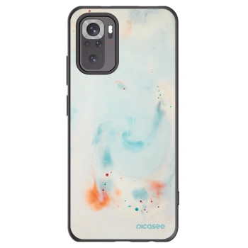 Picasee silikonový černý obal pro Xiaomi Redmi Note 10 - Splash