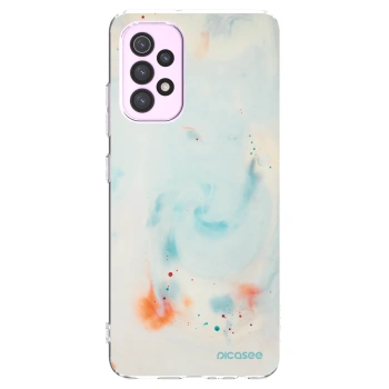 Picasee silikonový průhledný obal pro Samsung Galaxy A32 5G A326B - Splash
