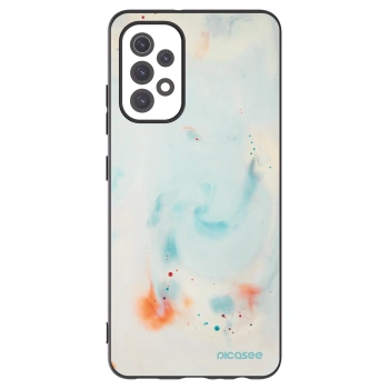 Picasee silikonový černý obal pro Samsung Galaxy A32 5G A326B - Splash