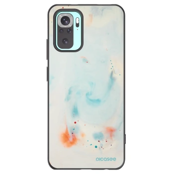 Picasee silikonový černý obal pro Xiaomi Redmi Note 10 Pro - Splash