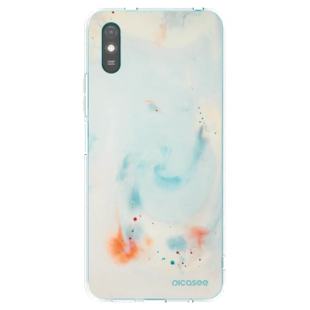 Picasee silikonový průhledný obal pro Xiaomi Redmi 9AT - Splash