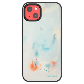 Picasee silikonový černý obal pro Apple iPhone 13 - Splash