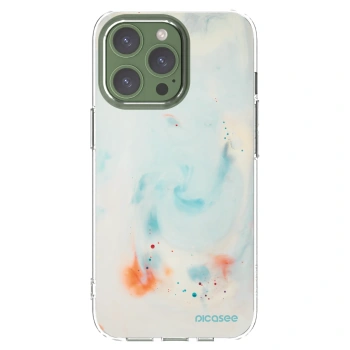 Picasee silikonový průhledný obal pro Apple iPhone 13 Pro - Splash