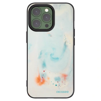 Picasee silikonový černý obal pro Apple iPhone 13 Pro - Splash
