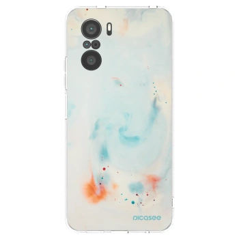 Picasee silikonový průhledný obal pro Xiaomi Poco F3 - Splash