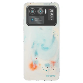 Picasee silikonový průhledný obal pro Xiaomi Mi 11 Ultra - Splash