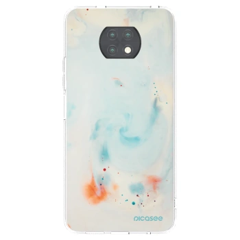 Picasee silikonový průhledný obal pro Xiaomi Redmi Note 9T - Splash