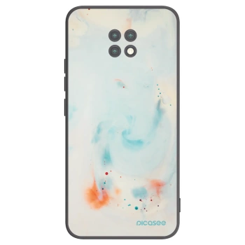 Picasee silikonový černý obal pro Xiaomi Redmi Note 9T - Splash