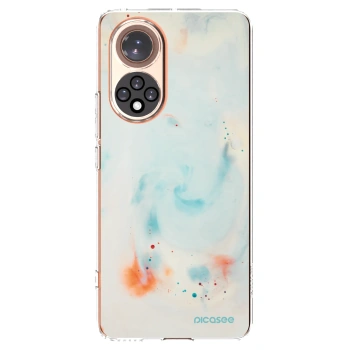 Picasee silikonový průhledný obal pro Honor 50 5G - Splash