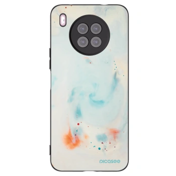 Picasee silikonový černý obal pro Huawei Nova 8i - Splash