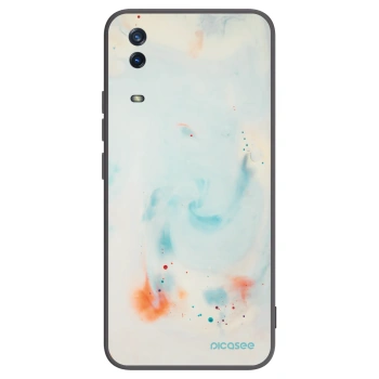 Picasee silikonový černý obal pro Vivo Y11s - Splash