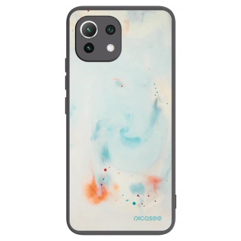 Picasee silikonový černý obal pro Xiaomi 11 Lite 5G NE - Splash