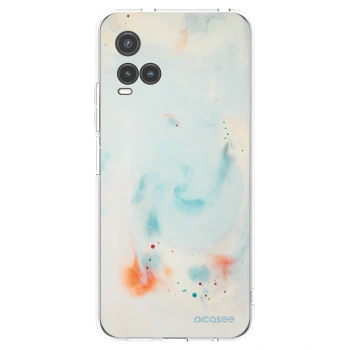 Picasee silikonový průhledný obal pro Vivo Y33s - Splash