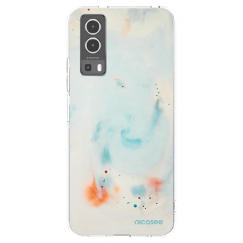 Picasee silikonový průhledný obal pro Vivo Y72 5G - Splash