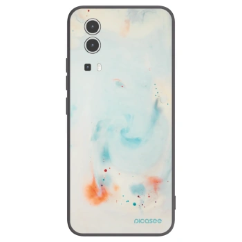 Picasee silikonový černý obal pro Vivo Y72 5G - Splash
