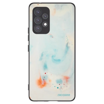 Picasee silikonový černý obal pro Samsung Galaxy A53 5G A536 - Splash