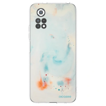 Picasee silikonový průhledný obal pro Xiaomi Poco X4 Pro 5G - Splash