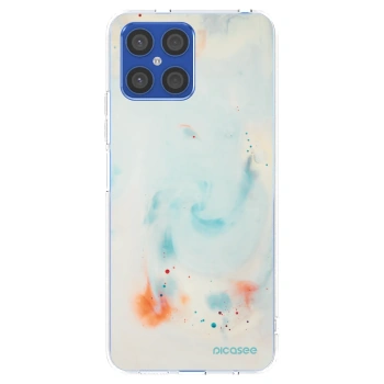 Picasee silikonový průhledný obal pro Honor X8 4G - Splash