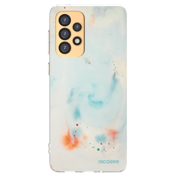 Picasee silikonový průhledný obal pro Samsung Galaxy A33 5G A336 - Splash