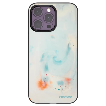 Picasee silikonový černý obal pro Apple iPhone 14 Pro Max - Splash