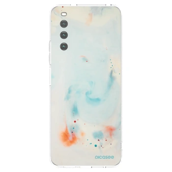 Picasee silikonový průhledný obal pro Sony Xperia 10 IV 5G - Splash