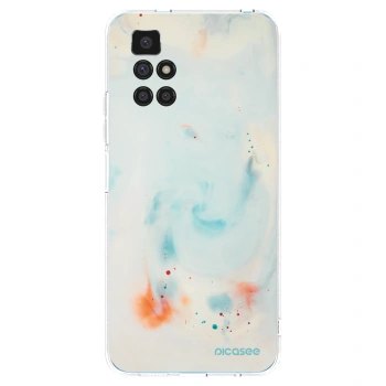 Picasee silikonový průhledný obal pro Xiaomi Redmi 10 (2022) - Splash
