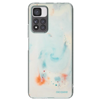 Picasee silikonový průhledný obal pro Xiaomi Redmi Note 11 Pro+ 5G - Splash