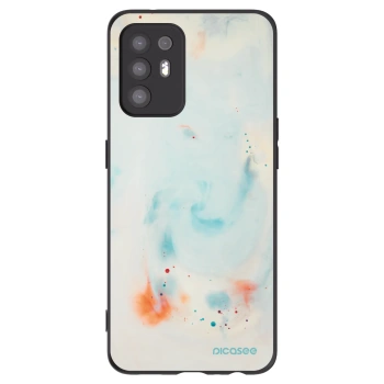 Picasee silikonový černý obal pro OPPO A94 5G - Splash