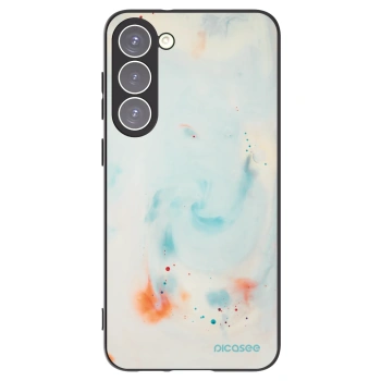Picasee silikonový černý obal pro Samsung Galaxy S23+ 5G - Splash