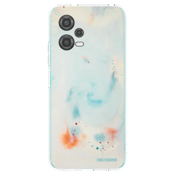 Picasee silikonový průhledný obal pro Xiaomi Poco X5 - Splash