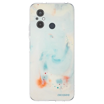 Picasee silikonový průhledný obal pro Xiaomi Redmi 12C - Splash
