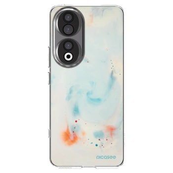 Picasee silikonový průhledný obal pro Honor 90 5G - Splash