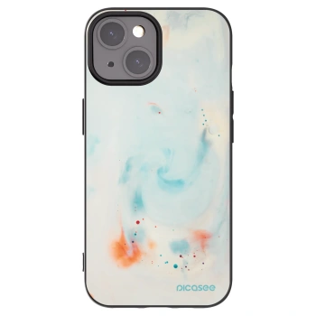 Picasee silikonový černý obal pro Apple iPhone 15 - Splash