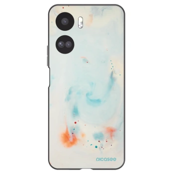 Picasee silikonový černý obal pro Honor 90 Lite 5G - Splash