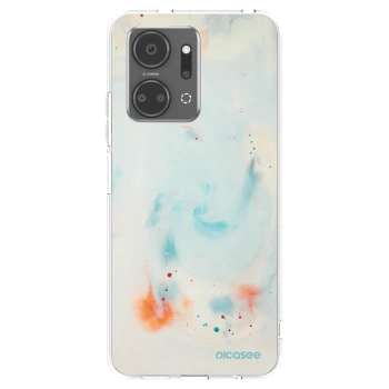 Picasee silikonový průhledný obal pro Honor X7a - Splash