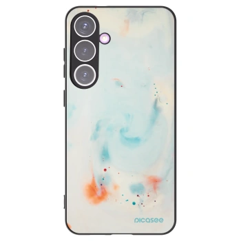 Picasee silikonový černý obal pro Samsung Galaxy S24+ S926B 5G - Splash