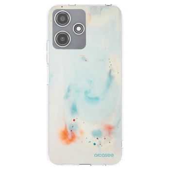 Picasee silikonový průhledný obal pro Xiaomi Redmi 12 5G - Splash