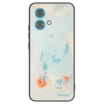 Picasee silikonový černý obal pro Motorola Edge 40 Neo - Splash