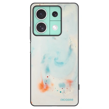 Picasee silikonový černý obal pro Xiaomi Redmi Note 13 5G - Splash