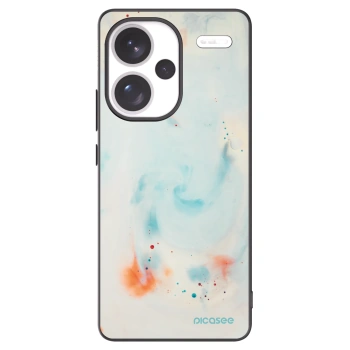 Picasee silikonový černý obal pro Xiaomi Redmi Note 13 Pro+ 5G - Splash