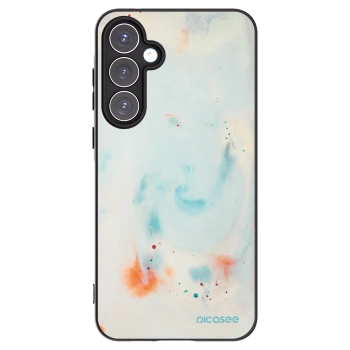 Picasee silikonový černý obal pro Samsung Galaxy A55 5G A556B - Splash