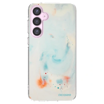 Picasee silikonový průhledný obal pro Samsung Galaxy A55 5G A556B - Splash