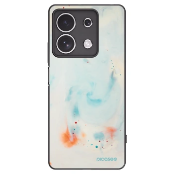 Picasee silikonový černý obal pro Xiaomi Redmi Note 13 4G - Splash